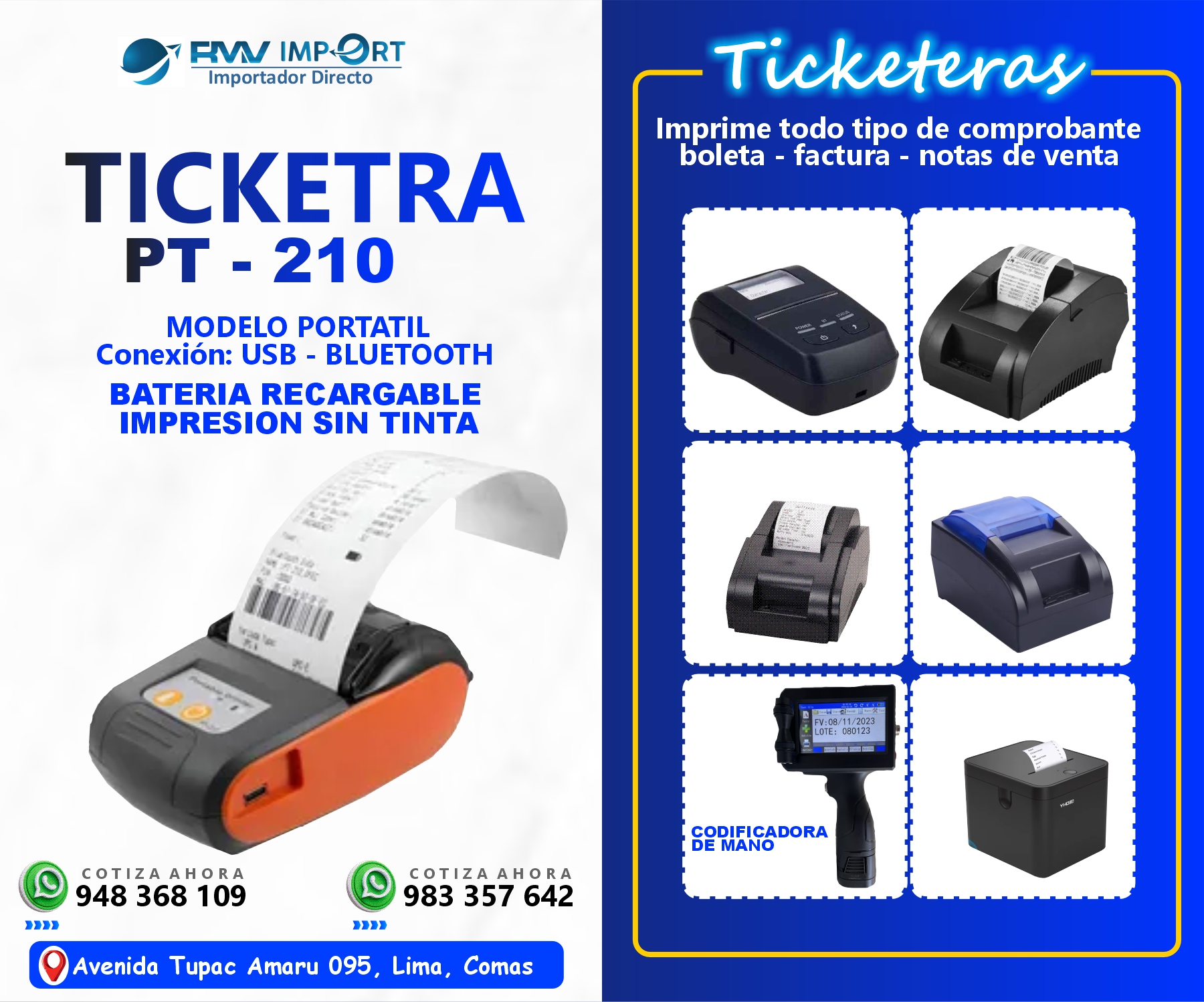 Impresora Termica Portátil