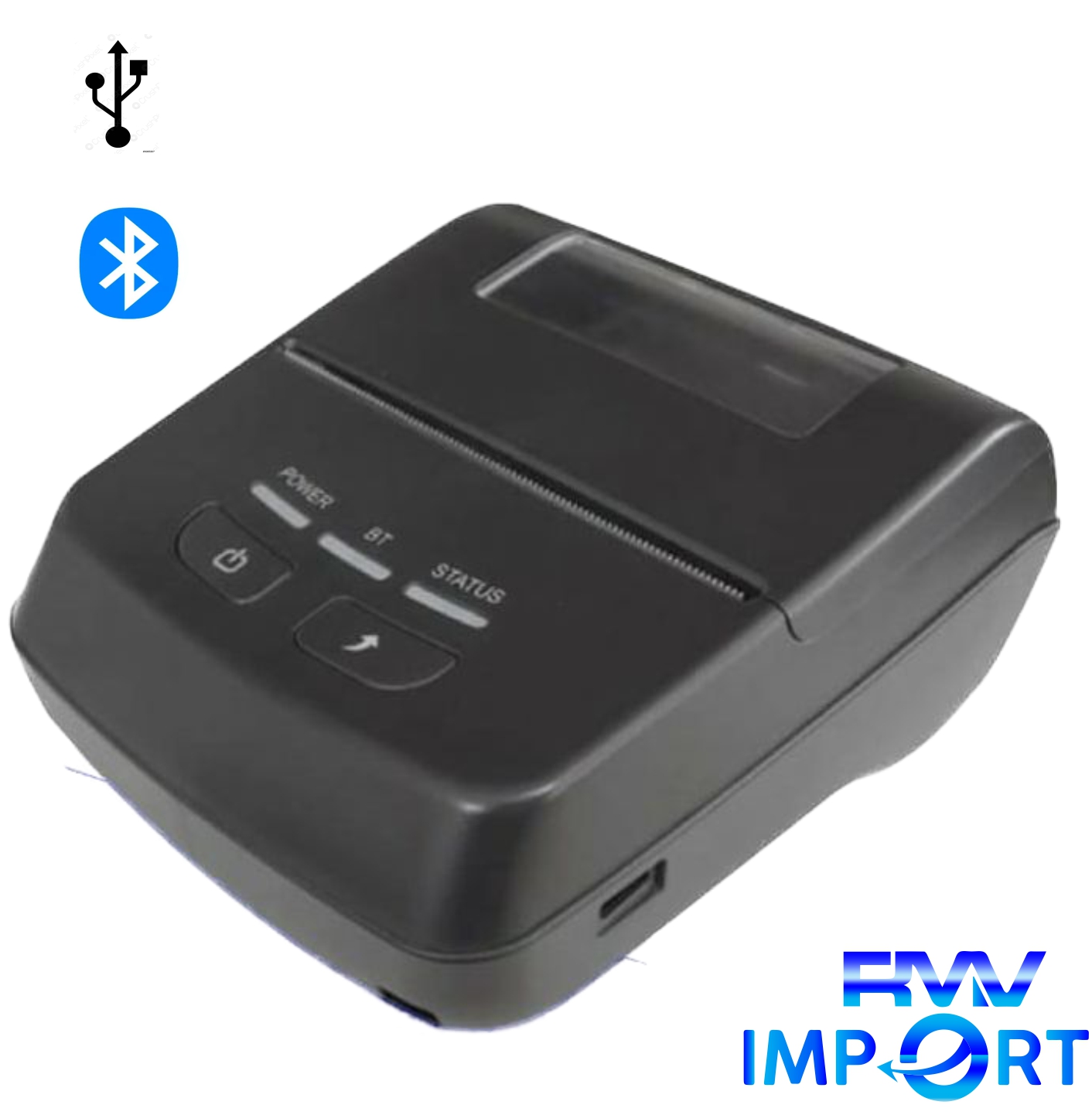 Impresora Térmica etiquetas adhesivas para códigos de barra 237B  USB+Bluetooth – JPSYSTEMS mayorista de tecnologia