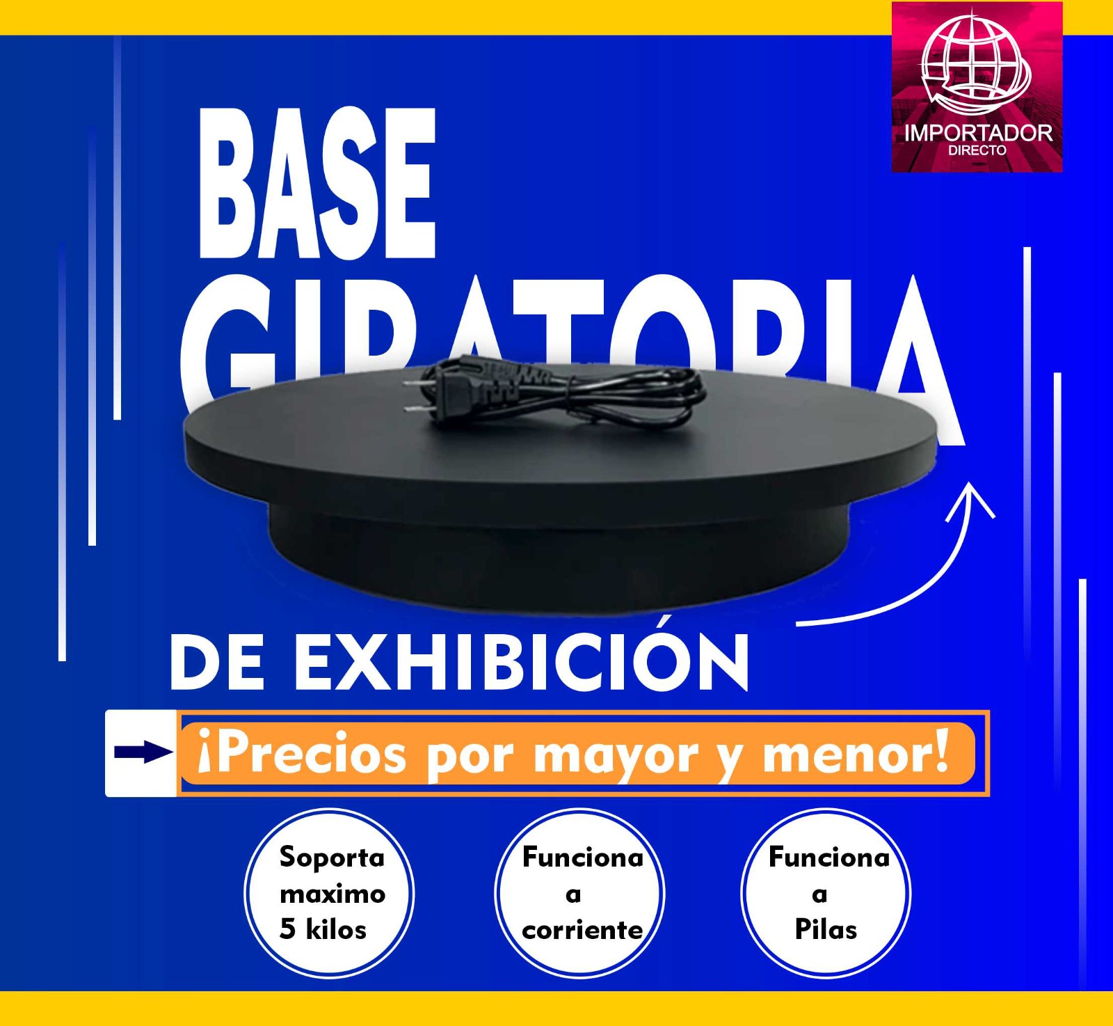 Mostrador Giratorio