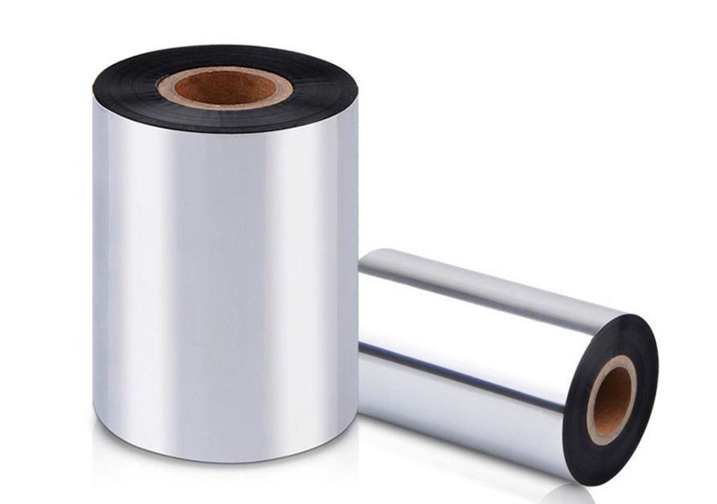 Ribbon resistente al agua Plateado CR02 110mm*300metros TT