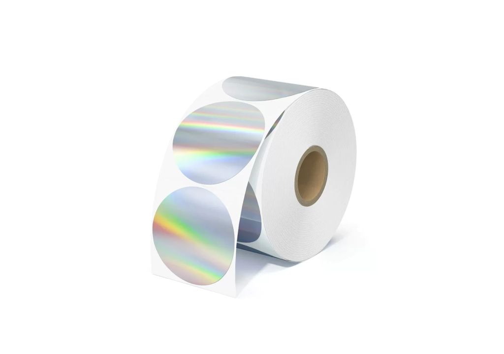 Etiqueta Adhesiva TT de 40*40mm 800 unid holograma circular