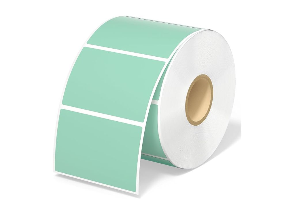 Etiqueta Adhesiva TD de 50*76mm 500 unid celeste claro plastificado