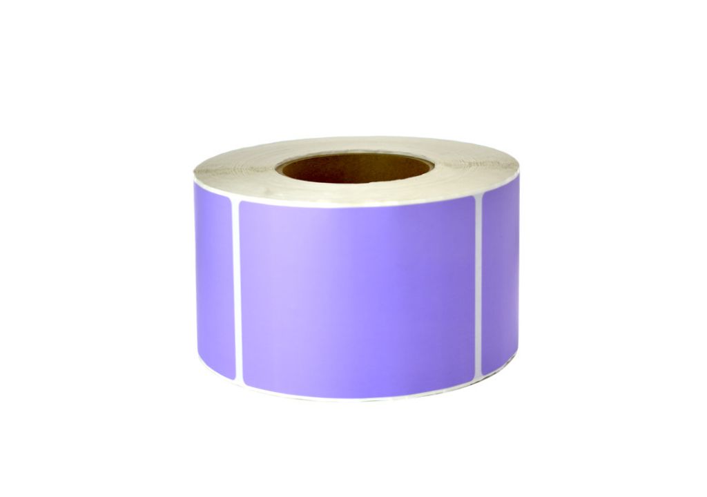Etiqueta Adhesiva TD de 76*50mm 500 unid morado claro plastificado